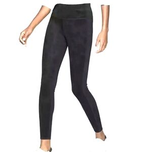 Athleta Suede Strut Black Leggings Small